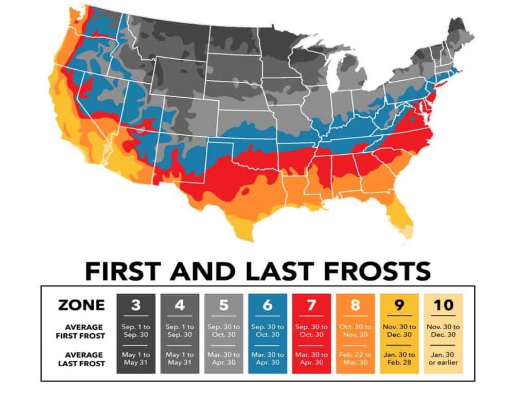 Check Frost Line Depth By Zip Code – Frost Lines By State in 2024 ...