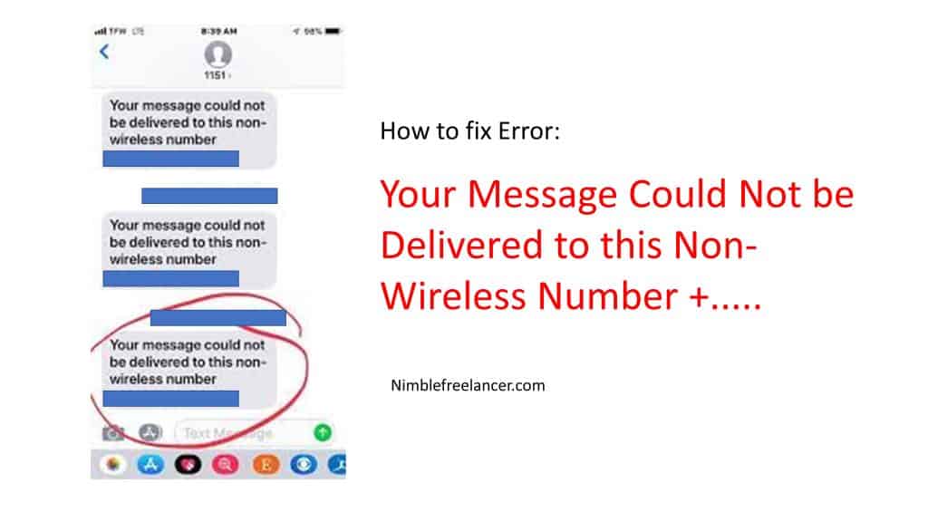 what is a non wireless number